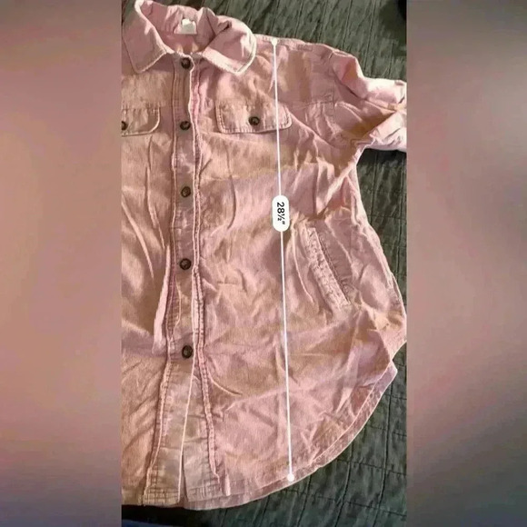 BiBi PINK Shacket‎ size Large - Picture 3 of 4